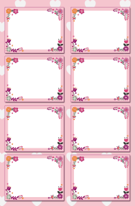 020 - Valentines FG Flower Frames